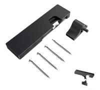 Hydraulic Door Closing Device With Smooth Silent Damping And Child Protection For Wooden Glass Security Doors Home Office Use Black(Black Right)