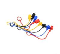 Hydraulic Dust Cap Set 20 Pieces Compatible with ISO7241A Couplers Providing Reliable Protection from Dust and Environmental Elements on Hydraulic Connectors (3/4)