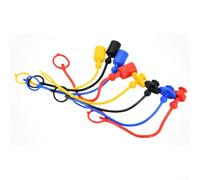 Hydraulic Dust Cap Set 20 Pieces Compatible with ISO7241A Couplers Providing Reliable Protection from Dust and Environmental Elements on Hydraulic Connectors (1/2)