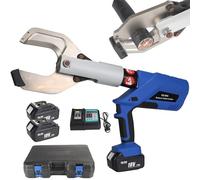 Hydraulic Electric Cable Cutter with 18V Battery, 60-250KN Ratchet Cutting Tool for Copper and Aluminum Wire, Heavy Duty Wire Cutters