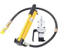 Hydraulic Expanding Tool, Manual Flange Spreader 14 Tons, Portable Hydraulic Flange Spreader, Hydraulic Spreader Tensioning Pliers with Hydraulic Pump, for Pipeline Repair, Construction