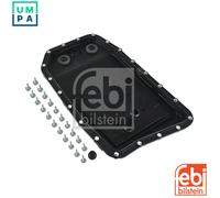 febi bilstein 171617 Automatic Transmission Oil Pan with Integrated Filter, Oil Sump Plug and Screws