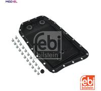 febi bilstein 171617 Automatic Transmission Oil Pan with Integrated Filter, Oil Sump Plug and Screws
