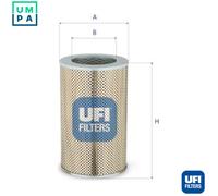 UFI 25.400.00 Oil filter