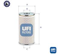 4x ✅Fits UFI 25.430.00 Oil filter 25.430.00 Oil filter (cartridge) ⭐UK Seller⭐