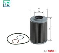 BOSCH F 026 407 118 Oil filter