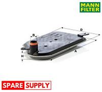 HYDRAULIC FILTER, AUTOMATIC TRANSMISSION FOR AUDI A4 MANN-FILTER H 2826 KIT