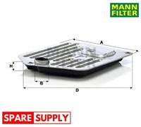 HYDRAULIC FILTER, AUTOMATIC TRANSMISSION FOR BMW E39 MANN-FILTER H 2522 X KIT