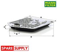 HYDRAULIC FILTER, AUTOMATIC TRANSMISSION FOR BMW E39 MANN-FILTER H 2522 X KIT