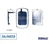 Hydraulic Filter, automatic transmission for BMW E46 MAHLE HX 165KIT