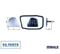 Hydraulic Filter, automatic transmission for BMW E65 E83 E53 MAHLE HX 162D