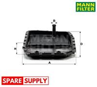 HYDRAULIC FILTER, AUTOMATIC TRANSMISSION FOR BMW E90 E93 MANN-FILTER H 50 002