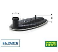 Hydraulic Filter, automatic transmission for CHRYSLER MANN-FILTER H 182 KIT