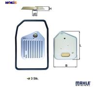 Mahle Hydraulic Filter Insert For Automatic Transmission - HX 163KIT HX163KIT