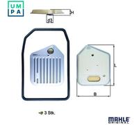 MAHLE HX 163KIT Hydraulic filter, transmission