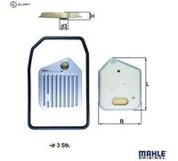 Mahle Hydraulic Filter Insert For Automatic Transmission - HX 163KIT HX163KIT