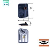MAHLE HX 273 Automatic transmission filter