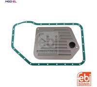 febi bilstein 100249 Transmission Oil Filter Set for automatic transmission, with sump pan gasket, pack of one