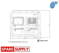 HYDRAULIC FILTER KIT, AUTOMATIC TRANSMISSION BLUE PRINT ADBP210061