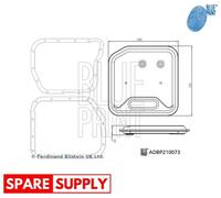 HYDRAULIC FILTER KIT, AUTOMATIC TRANSMISSION BLUE PRINT ADBP210073