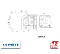 Hydraulic Filter Kit, automatic transmission for DODGE SX FEBI BILSTEIN 173135