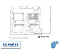 Hydraulic Filter Kit for MITSUBISHI BLUE PRINT ADBP210061 TOP