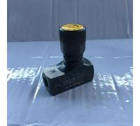 Hydraulic Flow Control Needle Valve, 1/4" / 3/8" / 1/2" NPT Carbon Steel with Nitrile O-Ring Seal and Precision Adjustment Knob, 7.25 PSI Opening Pressure, 40 L/min Max Flow Rate