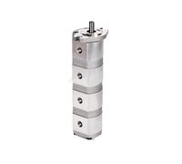 Hydraulic Gear Pump HGP-1111A-F8-8-8-8R Type Quadruple Oil High Pressure Mechanical(HGP-1111A-F8-8-8-8R)