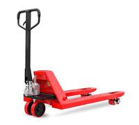 Hydraulic Hand Pallet Truck with Quiet PU Wheels for Warehouse, Logistic, Ergonomic Design, Easy Maneuverability, Large Capacity