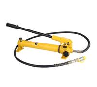 Hydraulic Hand Pump, 2 Speed Manual Hydro Hoisting Jack with 4 ft Hose and Fittings, Compatible with 4 Tonne and 10 Tonne Hydraulic Cylinders, 700 Bar Pressure