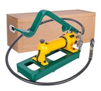 Hydraulic Hand Pump Manual Lift with Foot Pedal, Two-Stage Oil Output, Portable Power Pump for Hydraulic Tools, Easy to Use and Reliable Performance