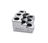 Hydraulic Hard Jaws 8 in. Hydraulic Pneumatic Chuck Three Jaws CNC Hydraulic Machine Tool Chuck Hard Jaw Attachment