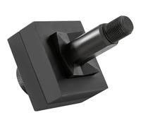 Hydraulic Hole Punch Die, Manual Square Hydraulic Hole Punch Knockout Die, 45mm Hole Punchs Tool for Drilling in The Manufacturing Industry Black,1