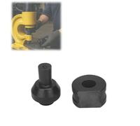 Hydraulic Hole Punch Die Set - Compatible with CH-70 Machine, Precision Hydraulic Round Punch Die 26mm Upper & 40mm Lower Mold for Steel, Copper, Aluminum Plate (Trimming Mold,10mm)