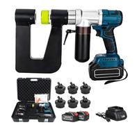 Hydraulic Hole Puncher Machine, Electric Steel Power, 16-32mm Dies, 150mm Throat Depth, Heavy Duty for Metal & Aluminum, Fast 5s Punching