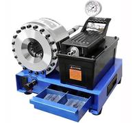 Hydraulic Hose Crimper - Heavy-Duty Tool with 8 Dies, 40MPa Pressure for Automotive, Excavators, and Agricultural Equipment