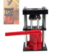 Hydraulic Hose Crimper, Portable Crimping Machine, High Pressure Electric Crimping Tool for Automotive, Excavators, AC Lines, Agricultural Equipment(8 Teeth,L)
