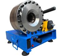 Hydraulic Hose Crimping Tool with 7 Dies Set, 0.01mm Accuracy for Excavator, Auto, and Agriculture