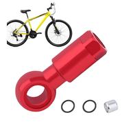 Hydraulic Hose Insert - Bicycle Brake Connector, Sturdy Brass Fitting Reliable Compression Adapter | Precision Replacement Part for Racing, Mountain Biking, Travel, Outdoor Workshop