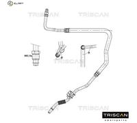 HYDRAULIC HOSE STEERING 8516 28016 FOR PEUGEOT BOXER/Platform/Chassis/Van/Bus