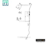 HYDRAULIC HOSE STEERING 8516 29041 FOR VW GOLF/Van/III/Cabriolet VENTO 2.0L 4cyl