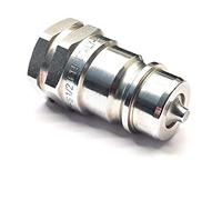 Hydraulic ISO A Male Probe 1/2" BSP Thread Quick Release Coupling | Hydraulic Quick Connect ISO 7241-A QRC Fitting, Male Connector for Industrial & Agricultural Equipment - Made in Italy by DNP