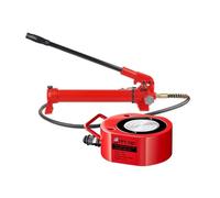 Hydraulic Jack 30T Capacity with Automatic Retraction and Hand Pump, Hydraulic Cylinder Kit for Shipbuilding and Bridges