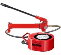 Hydraulic Jack, Automatic Retraction, Versatile Cylinder Kit for Shipbuilding and Bridges(100T jack+CP-700 hand pump)