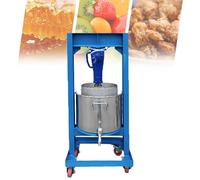 Hydraulic Jack Fruit Press, 18L Stainless Steel Juicer Machine, Multifunctional Manual Press with 10 Tons Pressure for Wine, Juice, Honey, Oil