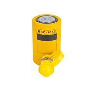 Hydraulic Jack, Solid Single-acting Hydraulic Cylinders For Bridges, Electroplated Piston Hydraulic Cylinder(100T/220462lb-2" Stroke)