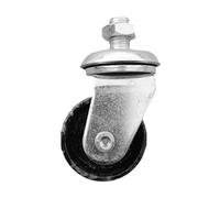 Hydraulic Jack Wheel Horizontal Jack Caster Wheel for Cart Outdoor 16mm, 16 thread
