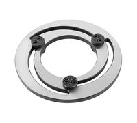 Hydraulic Jaw Boring Ring, Adjustable Soft Steel Three-Jaw Chuck for CNC Lathe, Bore Repair Claw Device, 10 Inch Diameter