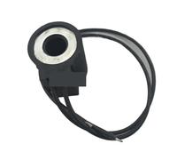 Hydraulic Lift Solenoid Valve Threaded Plug-in Coil Lead Type Inner Hole 13mm Height 37mm(DC48V)