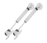 Hydraulic Lift Support Rods 2pcs Gas Struts for Cabinet Doors | Kitchen Cupboards and Beds, Iron and Plastic Build, Safe Secure Space Saving Support for Furniture